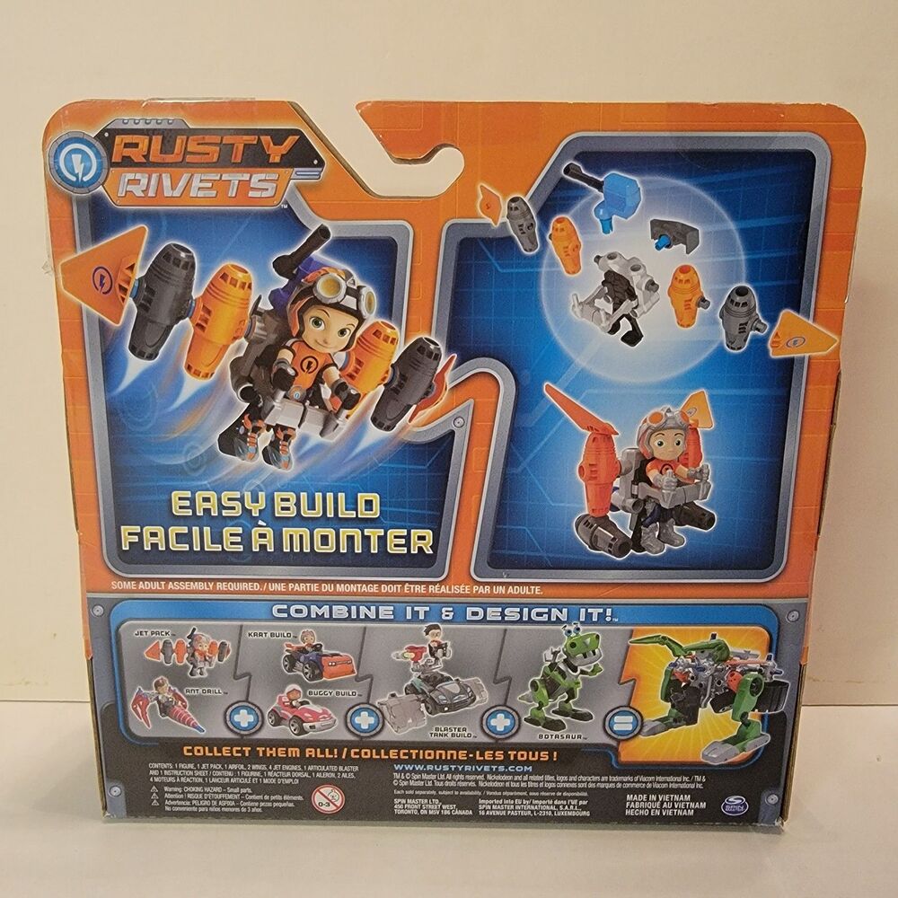 Rusty Rivets Jet Pack NIB - Picture 2 of 2